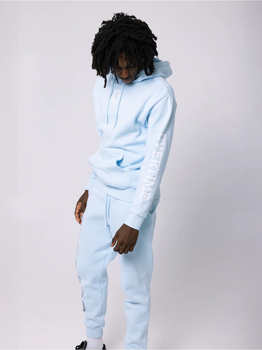 Sky blue Overtime hoodie